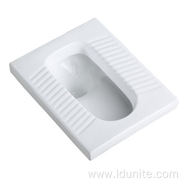 Bathroom Ceramic Squatting WC Pan Antiskid Squat Pan